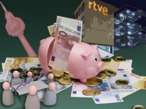 RTVE ahorra 12,3 millones de su presupuesto y gasta 64,8 millones menos que en 2009